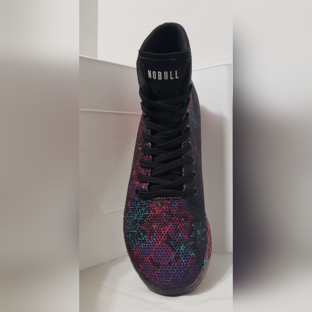 NoBull Succulent Floral High Top Trainer Sneaker Shoe (Unisex)W9 M7.5 - Picture 8 of 15